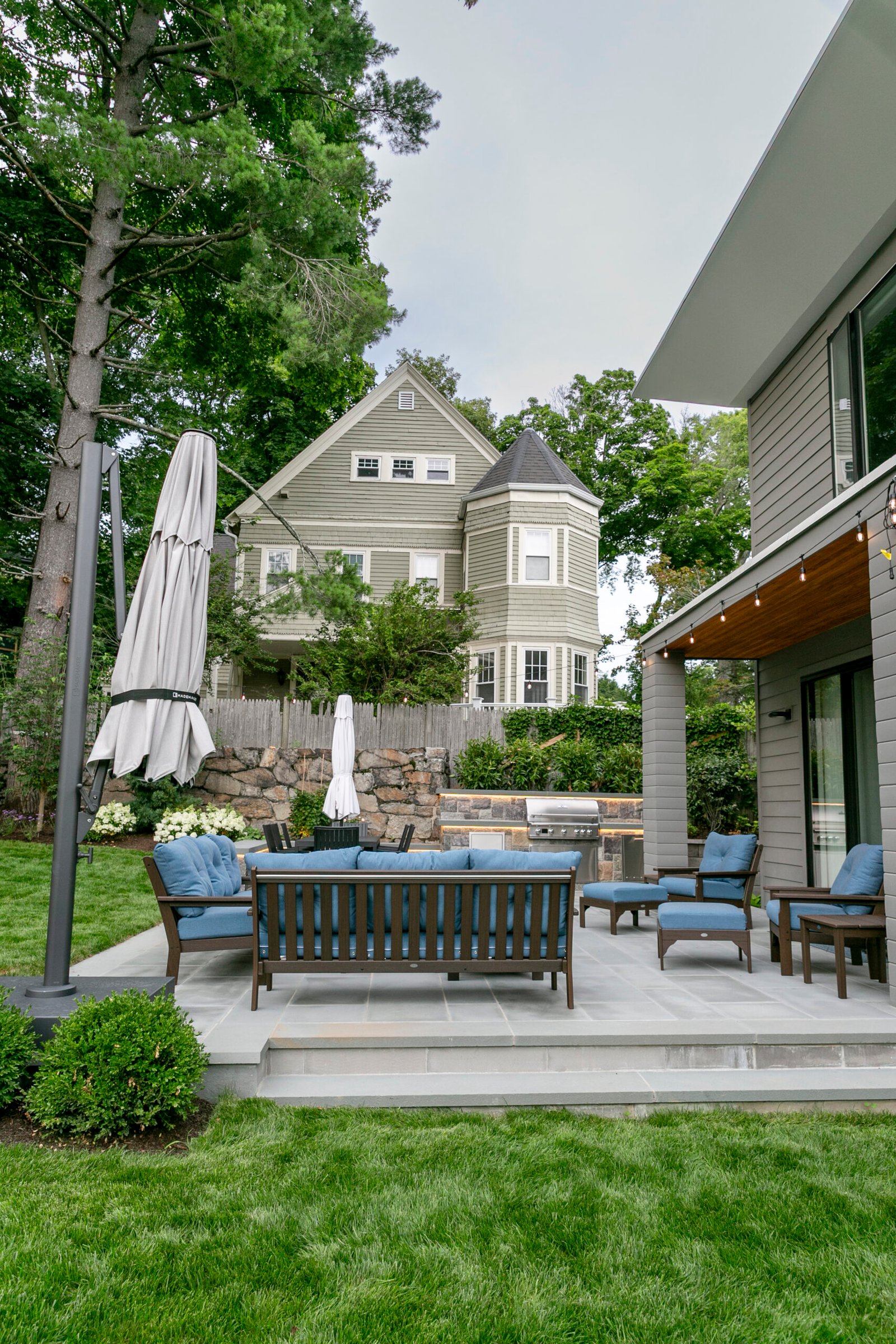 Custom Backyard Renovation in Boston, MA by AMR
